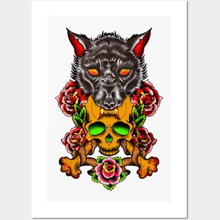 Wolfskull Posters and Art